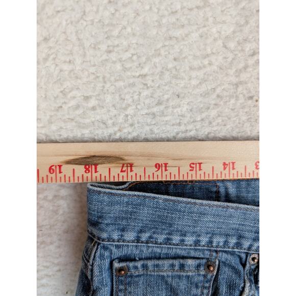 Vintage Levis 514 Jeans Mens 36x32 Blue Straight Fit Stretch 5 Pocket Faded - Picture 4 of 16